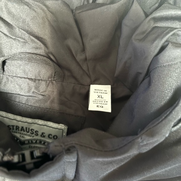 Levi’s Black Hooded Arctic Parka Puffer Winter Coat Durable Design NWT - Picture 11 of 16